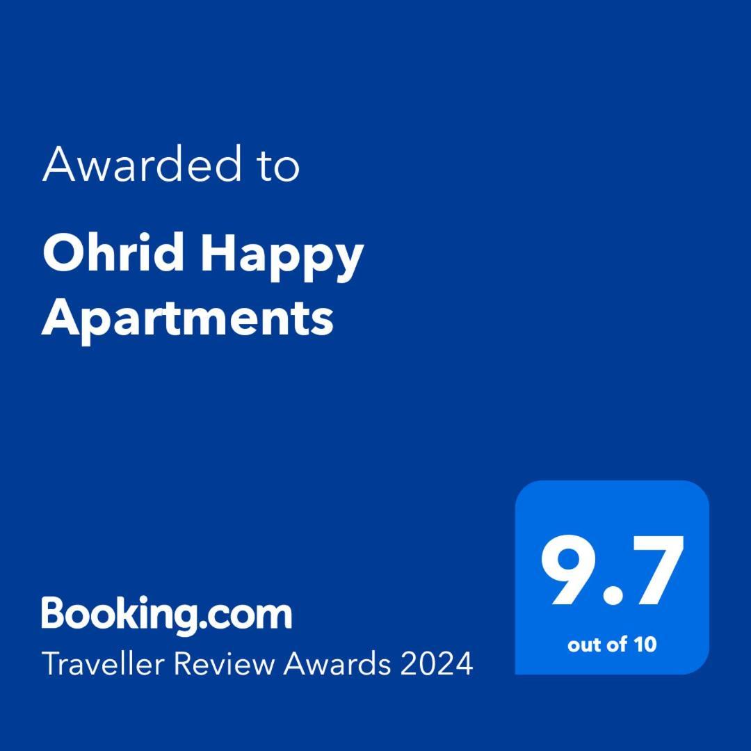 Ohrid Happy Apartments Екстер'єр фото